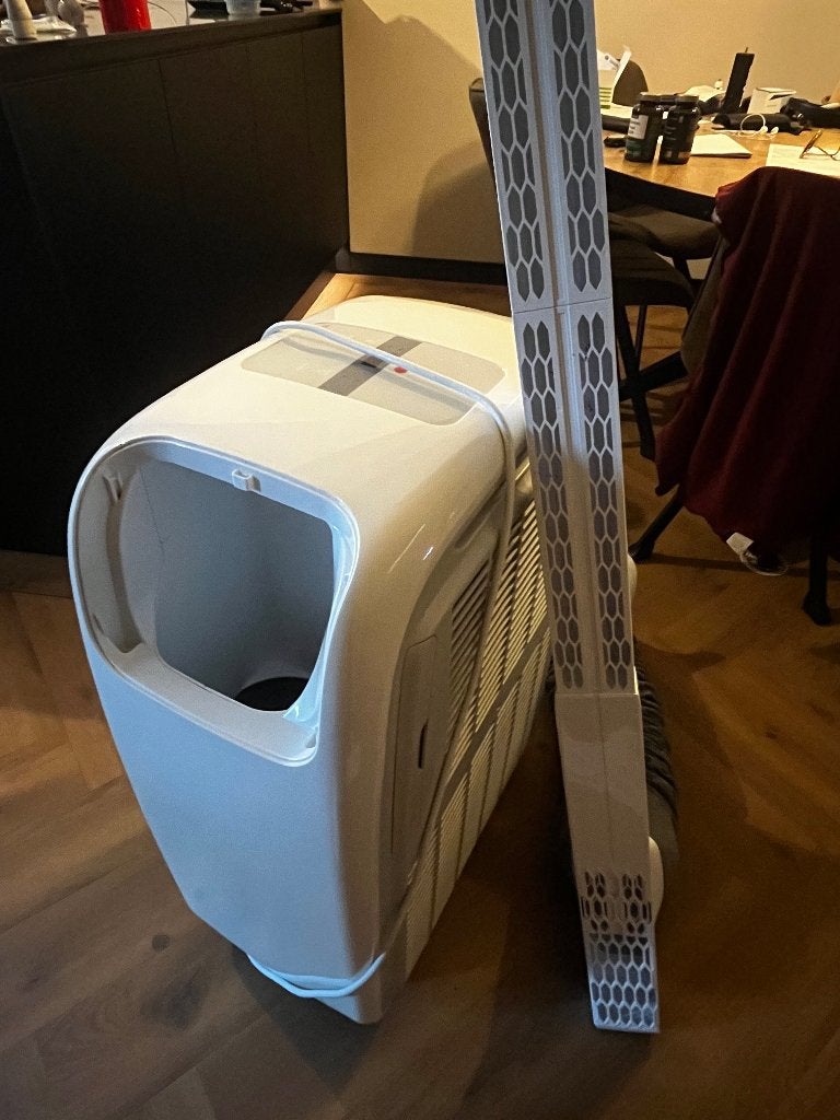 Fuave ACS18K01 Mobiele Airco 18k BTU | incl. raamset, Ophalen, Koelen en Ontvochtigen, Minder dan 60 m³, Timer