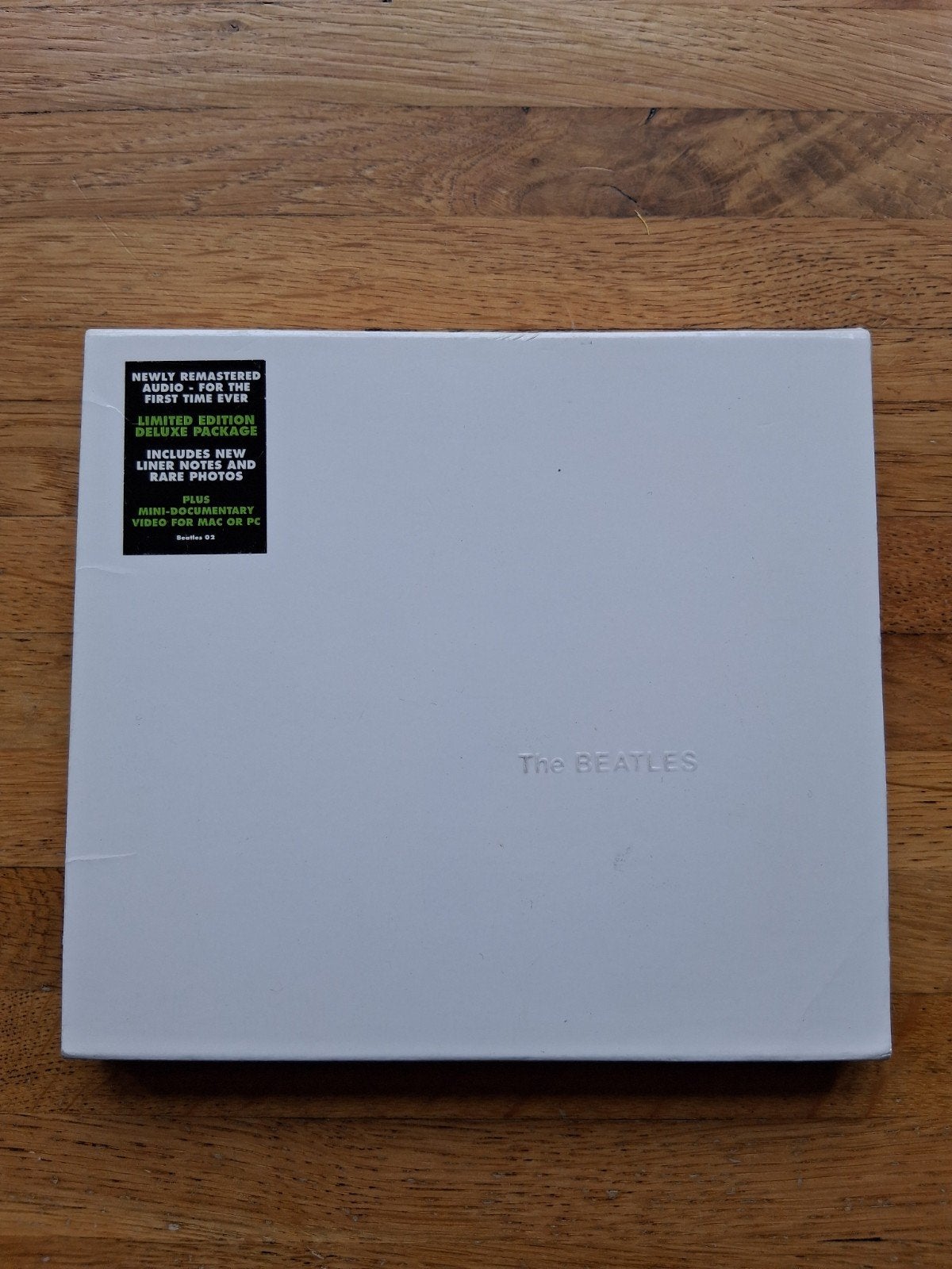 dubbel CD 2x the Beatles the white album, Ophalen of Verzenden, Zo goed als nieuw, Poprock