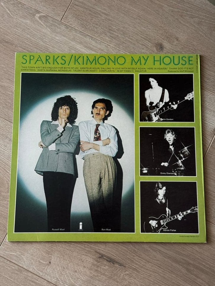 LP - Sparks - Kimono My House (1974), Cd's en Dvd's, Vinyl | Pop, LP, Gebruikt, Pop, Originele persing
