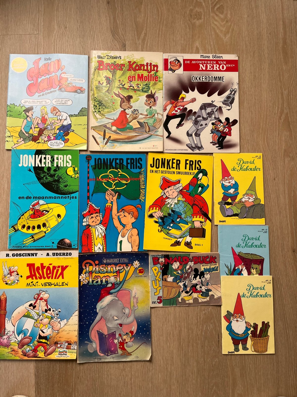 Diverse stripboeken en kinderboeken collectie, Boeken, Stripboeken, Meerdere stripboeken, Ophalen of Verzenden, Gelezen