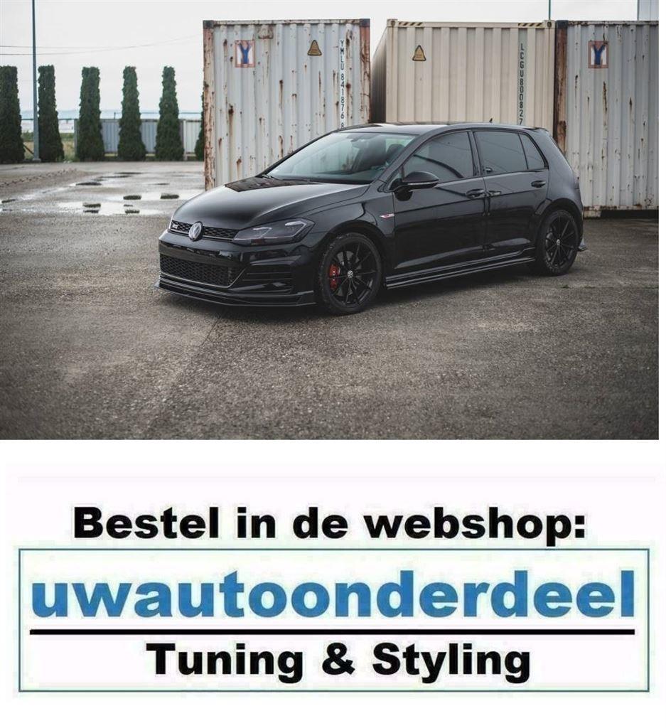 Maxton Spoiler Lip Splitter Geschikt Voor Vw Golf 7 GTI TCR, Verzenden, Automotive Parts, A.parts@hotmail.nl, Trasmolenlaan 12 3447 GZ Woerden
