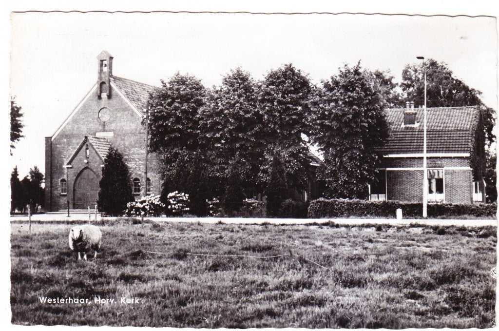 Westerhaar - Hervormde Kerk, Verzenden, 1960 tot 1980, Ongelopen, Overijssel