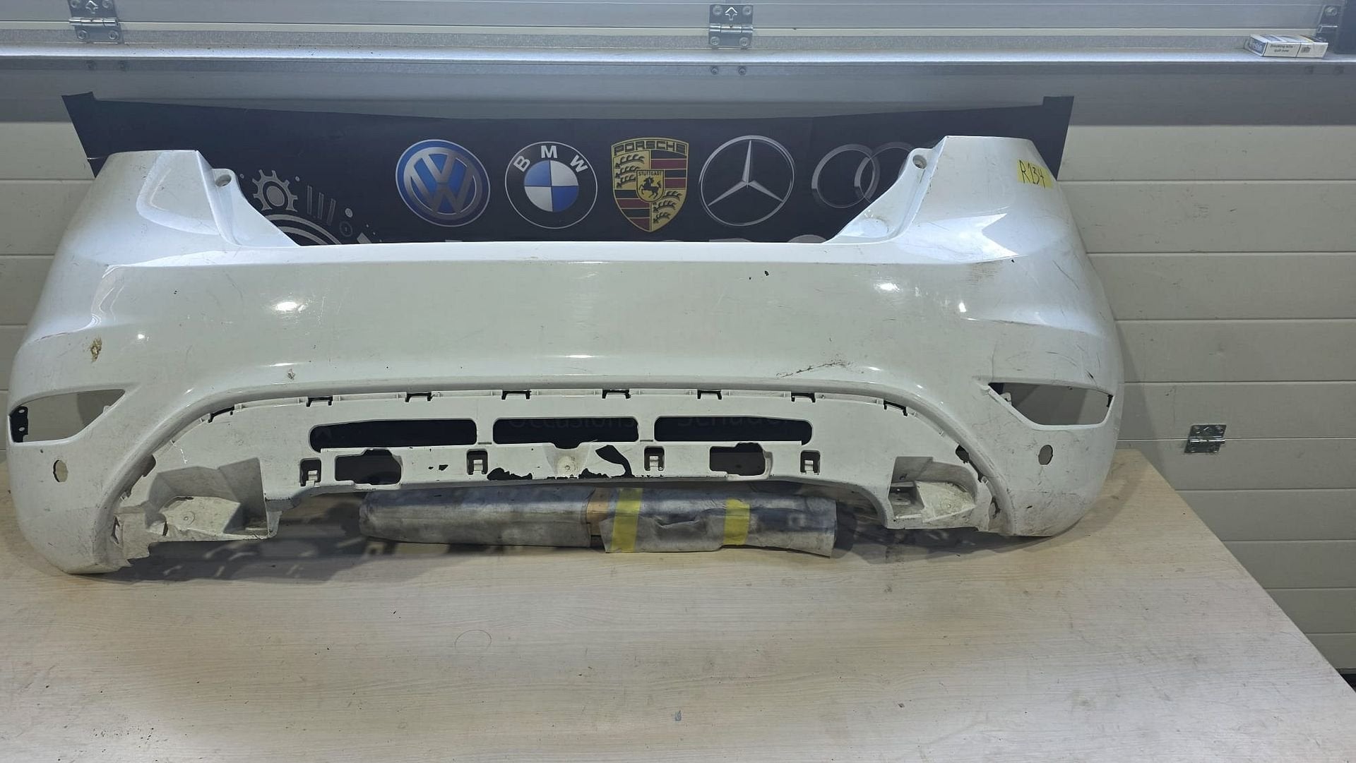 Ford Fiesta achterbumper, Gebruikt, -, -, Ophalen of Verzenden