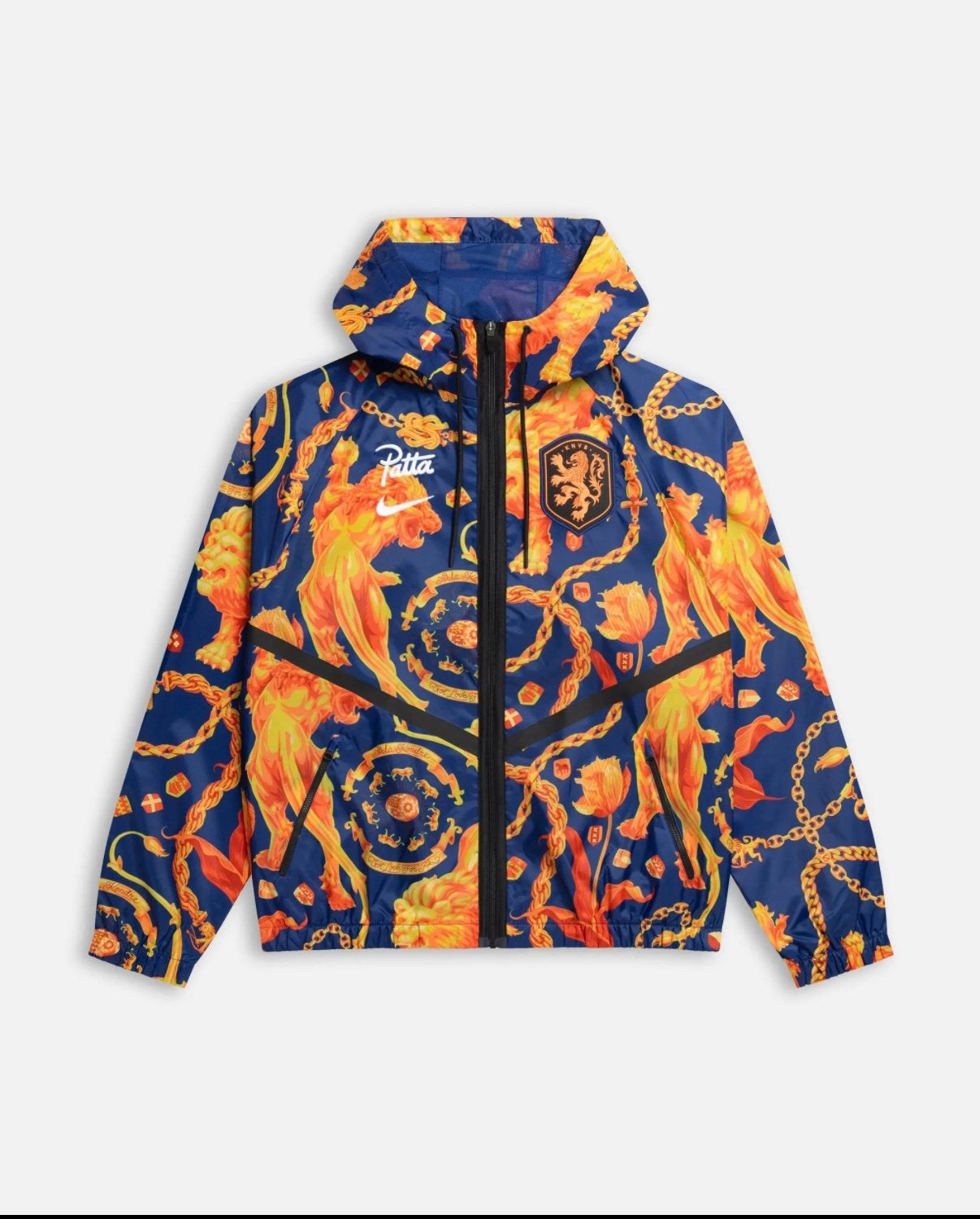 Patta x Nike KNVB Anthem Jack, Kleding | Heren, Blauw, Maat 56/58 (XL), Ophalen of Verzenden, Zo goed als nieuw