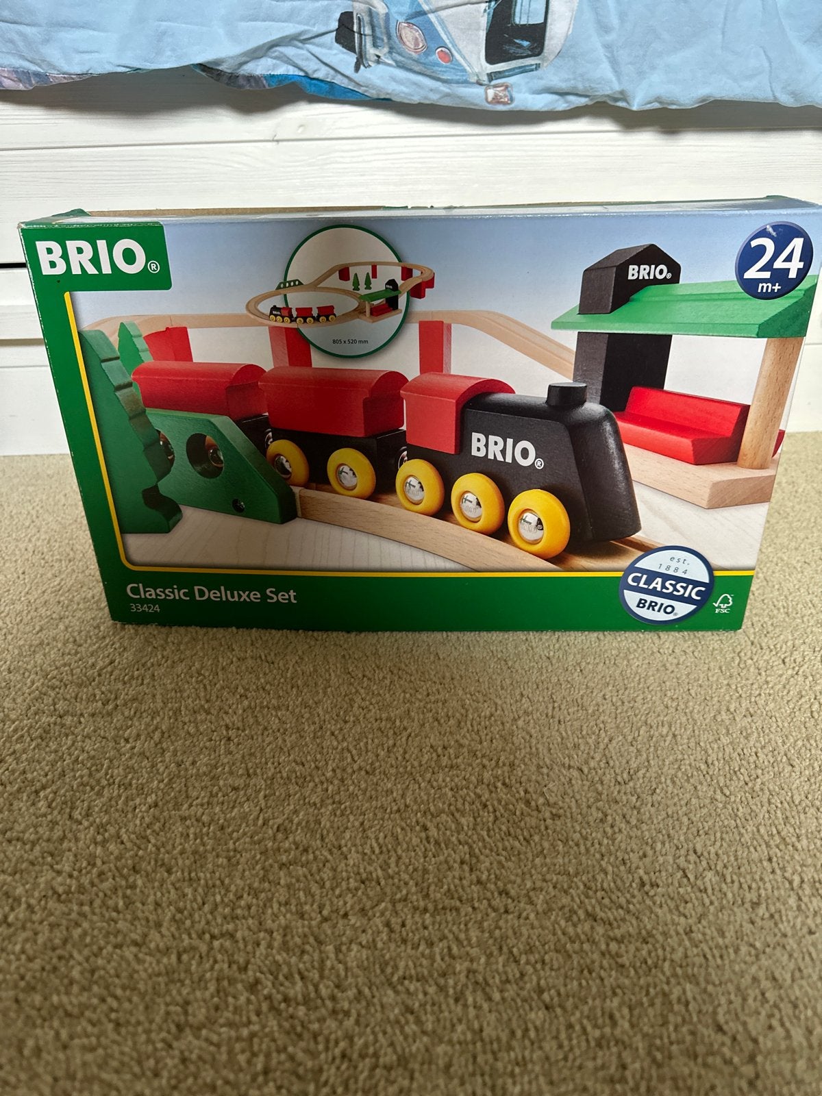 Brio Classic Deluxe Set - Houten Treinset nieuw, Ophalen, Nieuw, Overige typen
