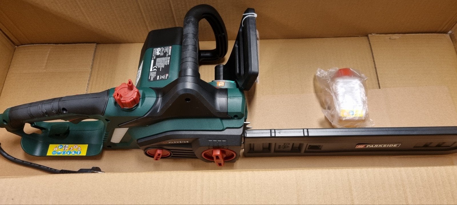 Nieuw Parkside Elektrische kettingzaag, Doe-het-zelf en Verbouw, Gereedschap | Zaagmachines, Kettingzaag, Nieuw, Ophalen of Verzenden