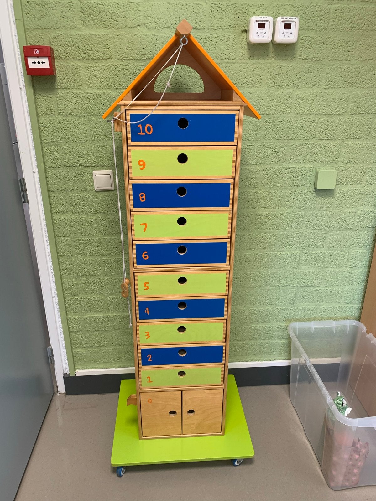 Unieke Ladekast in Huisvorm - Speels en Praktisch, Ophalen, Gebruikt, 105 cm of meer, Minder dan 50 cm