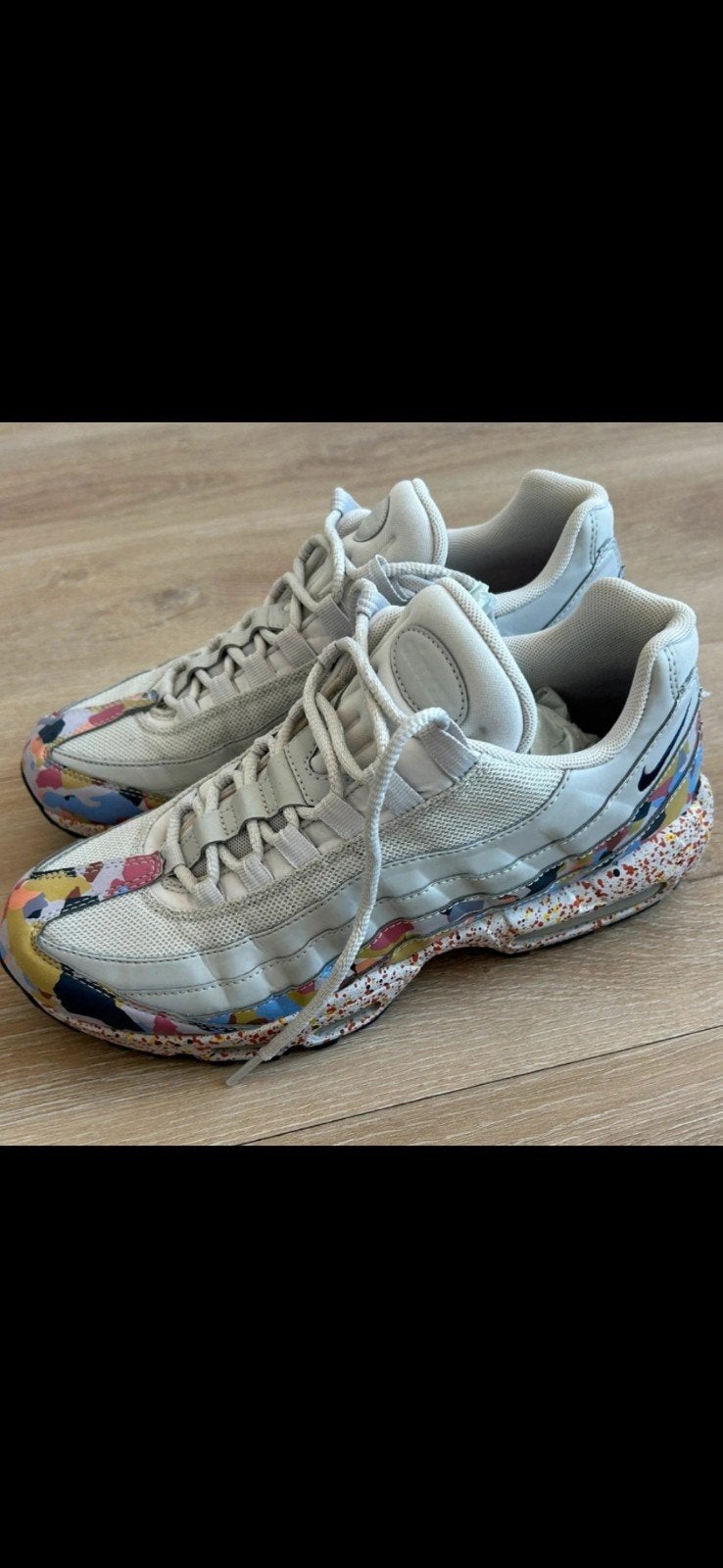 Nike Air Max 95 Confetti - Unieke Sneakers, Nike air max, Wit, Ophalen of Verzenden, Sneakers of Gympen