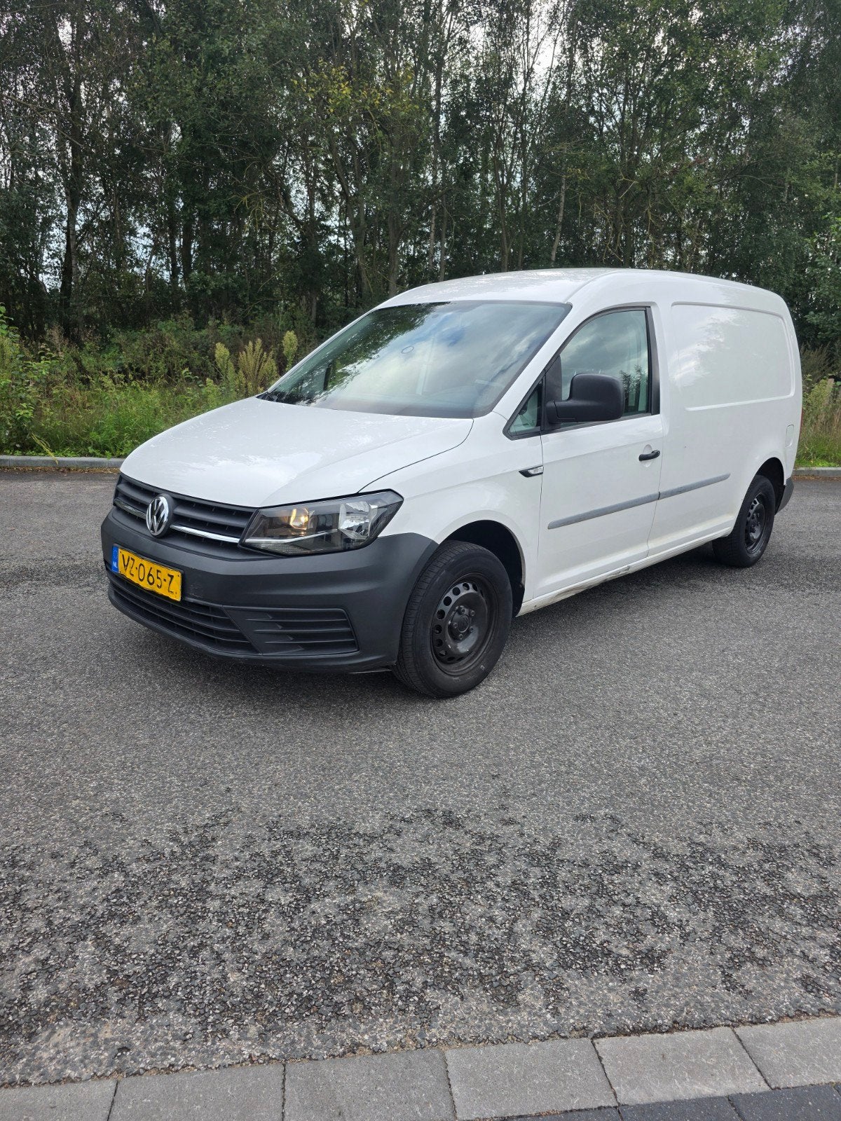 Volkswagen Caddy 2.0 TDI 75KW 2016, Auto's, Voorwielaandrijving, 4 cilinders, Volkswagen, Wit