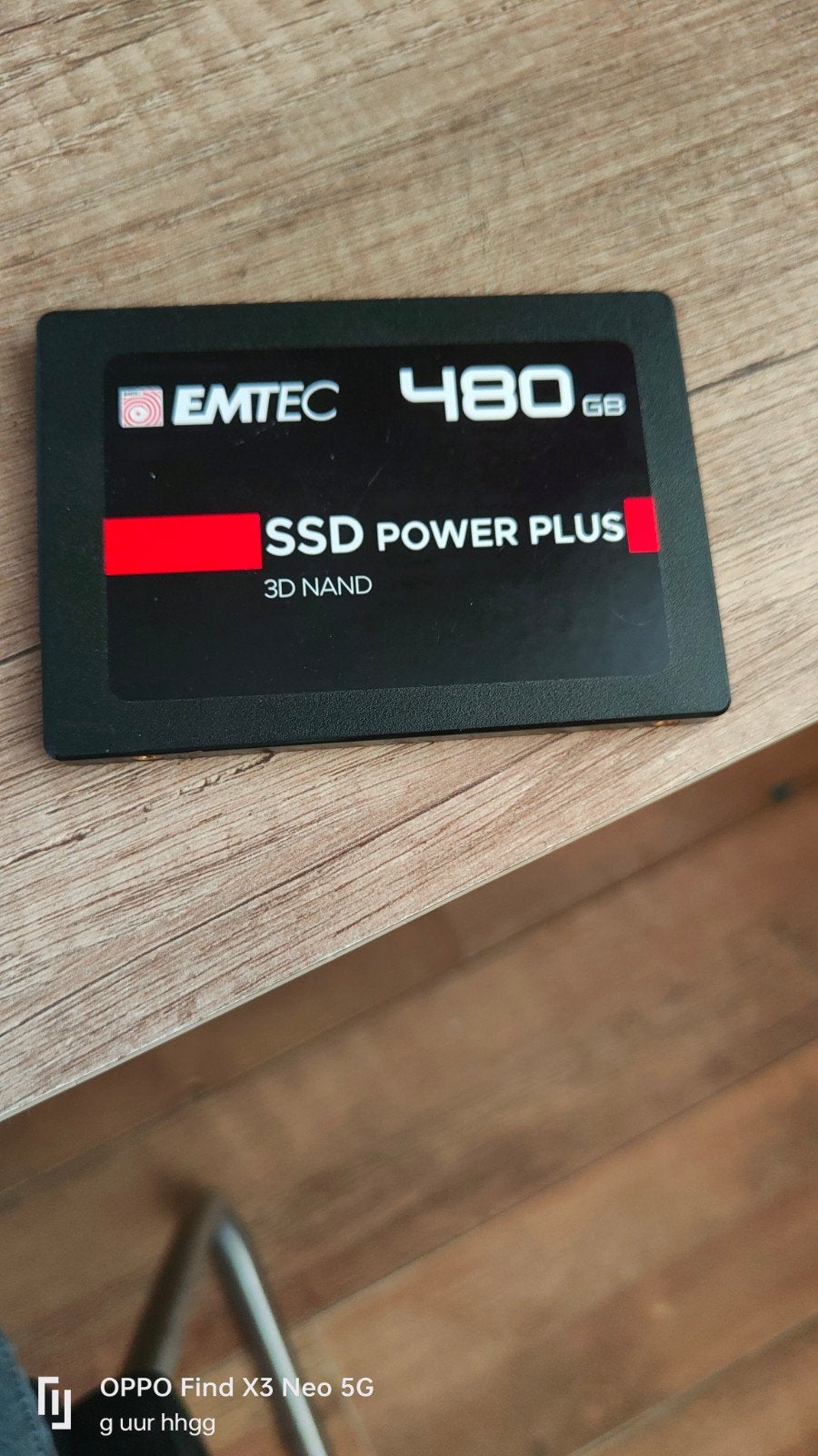 Emtec X150 480 GB SSD Power Plus  SATA III, Computers en Software, Harde schijven, Intern, Gebruikt, Ophalen of Verzenden, Emtec