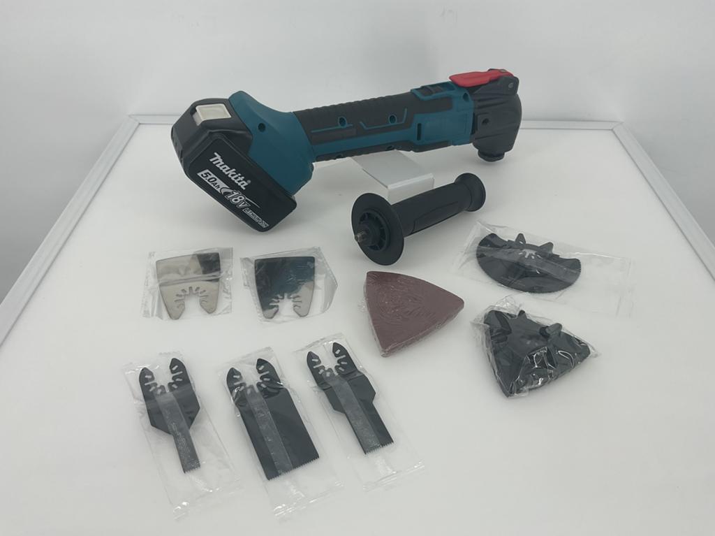 Nieuwe multitool werkend op Makita 18V LXT accu’s, Ophalen of Verzenden, Zo goed als nieuw