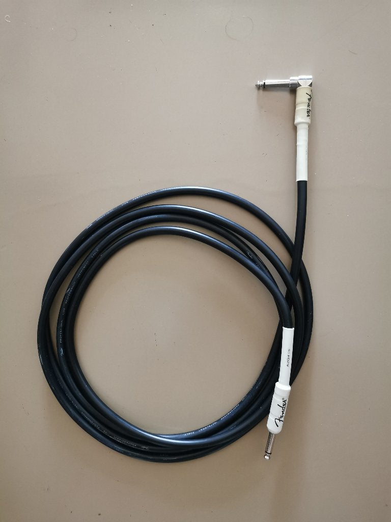 FENDER signature guitaar cable  300cm. zie fotos, Ophalen of Verzenden, Gebruikt, Instrument
