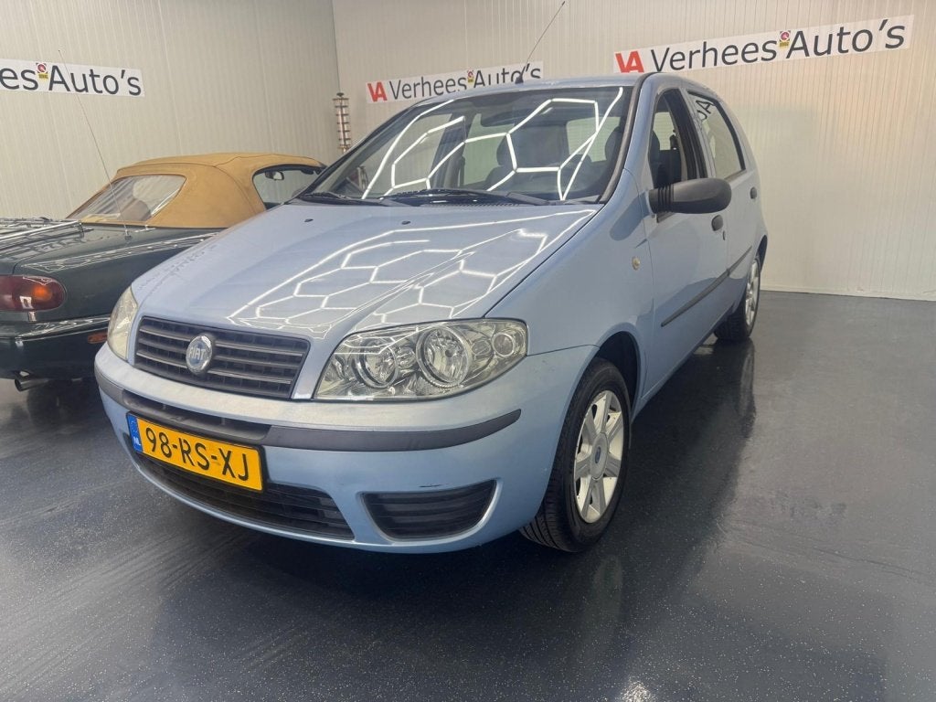 Fiat Punto 1.2 Dynamic (bj 2005), Auto's, Gebruikt, 850 kg, Origineel Nederlands, Bedrijf