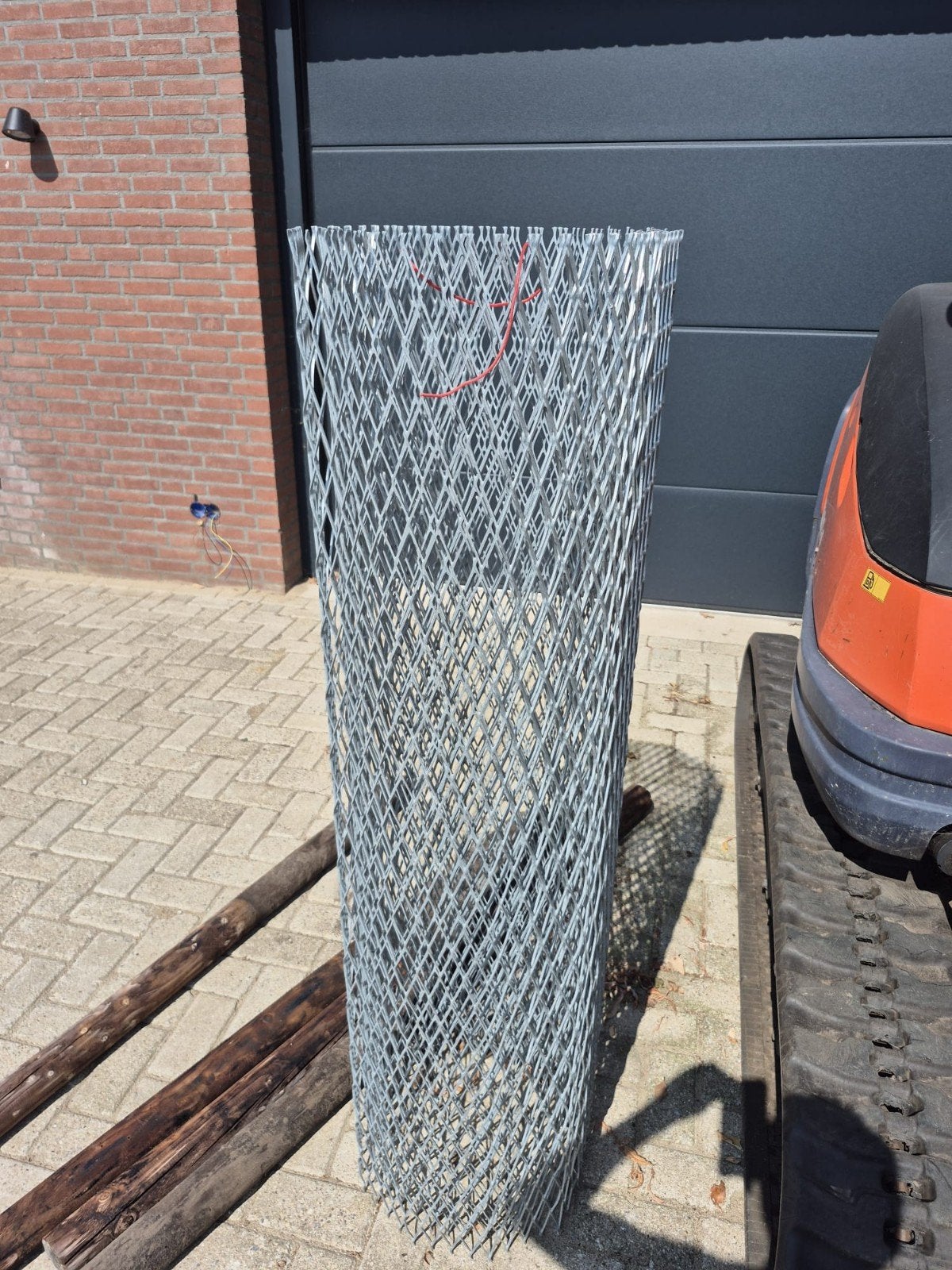 Boom beschermer 1 stuks 1500x350, Ophalen, Zo goed als nieuw, IJzer, Overige typen