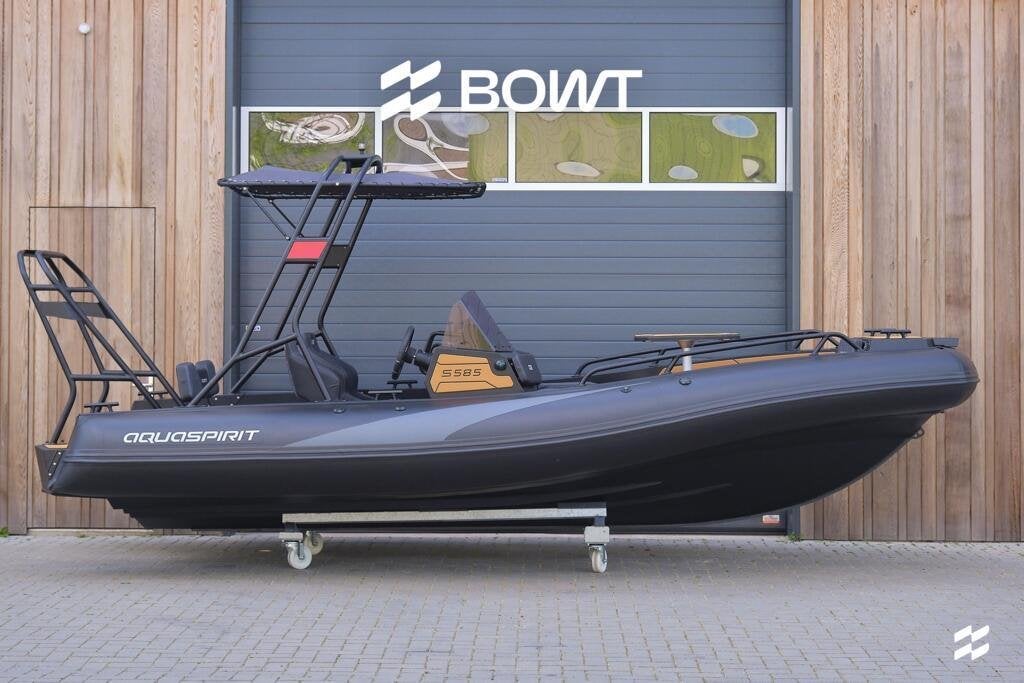 AQUASPIRIT S585DC | Aluminium RIB | D-Tubes | Max. 150 PK, Watersport en Boten, Nieuw, AQUASPIRIT, Benzine