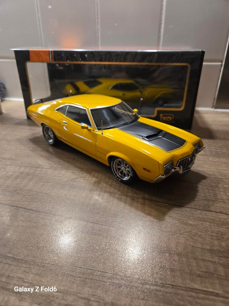 1972 Ford Gran Torino Sport 1:18 Ixo Modelcars Nieuw, Hobby en Vrije tijd, Modelauto's | 1:18, Ophalen of Verzenden, Nieuw, Auto