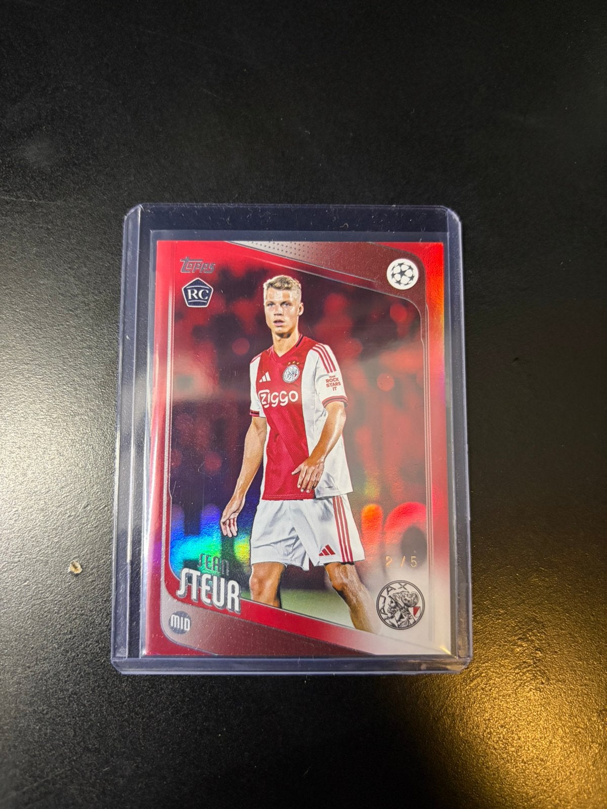 Topps UCC 25-26 Sean Steur /5 rookie, Ophalen of Verzenden, Nieuw, Plaatje