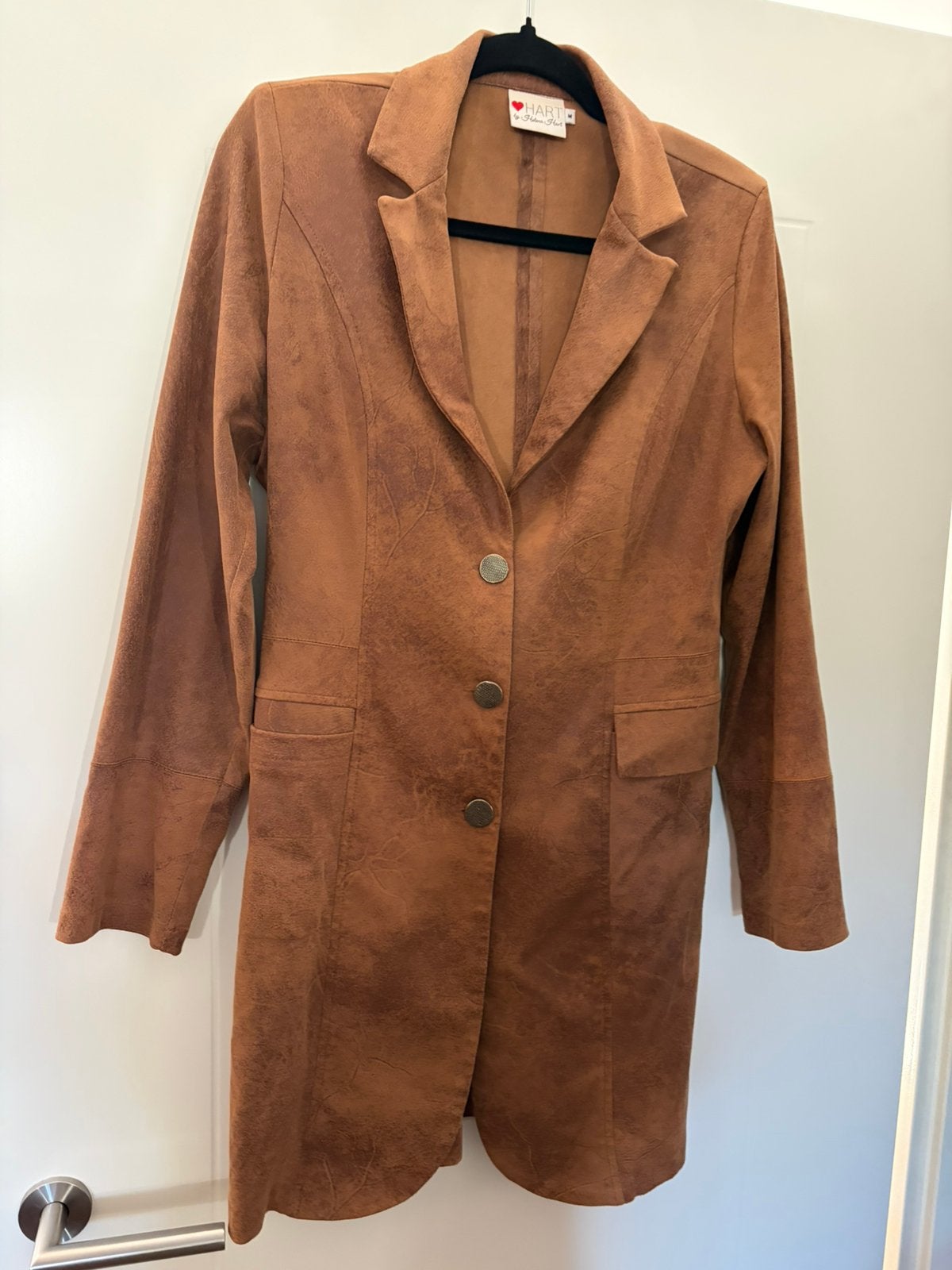 Helena Hart suede look M nieuwstaat, Ophalen of Verzenden, Zo goed als nieuw, Bruin