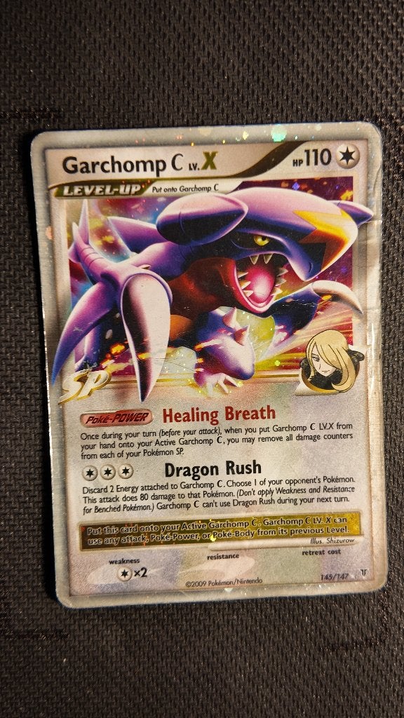 Garchomp C LV.X 145 Supreme Victors | Pokemon kaart, Ophalen, Zo goed als nieuw, Losse kaart, Foil