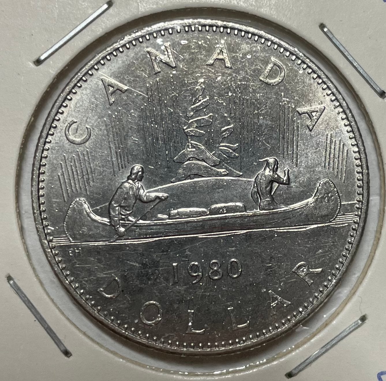 1 dollar Canada 1980, Ophalen of Verzenden