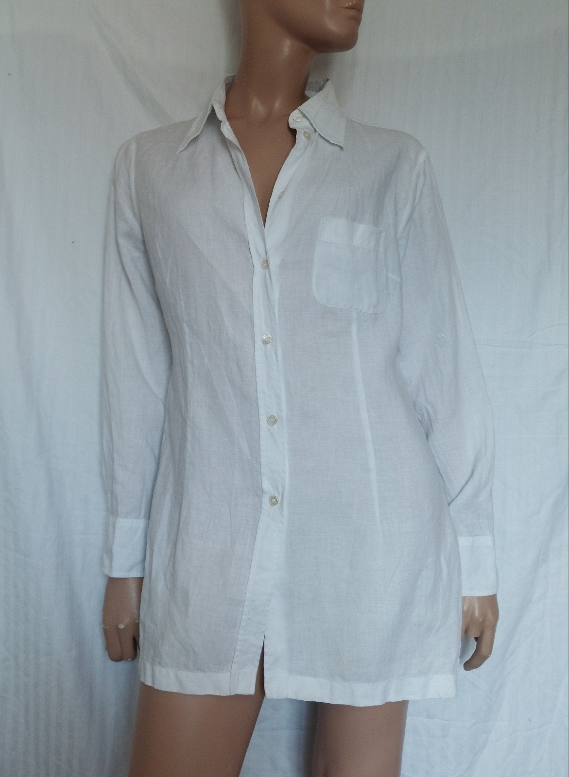BOGNER LINNEN Blouse , Maat 40, Kleding | Dames, Blouses en Tunieken, Ophalen of Verzenden, Zo goed als nieuw, Maat 38/40 (M)