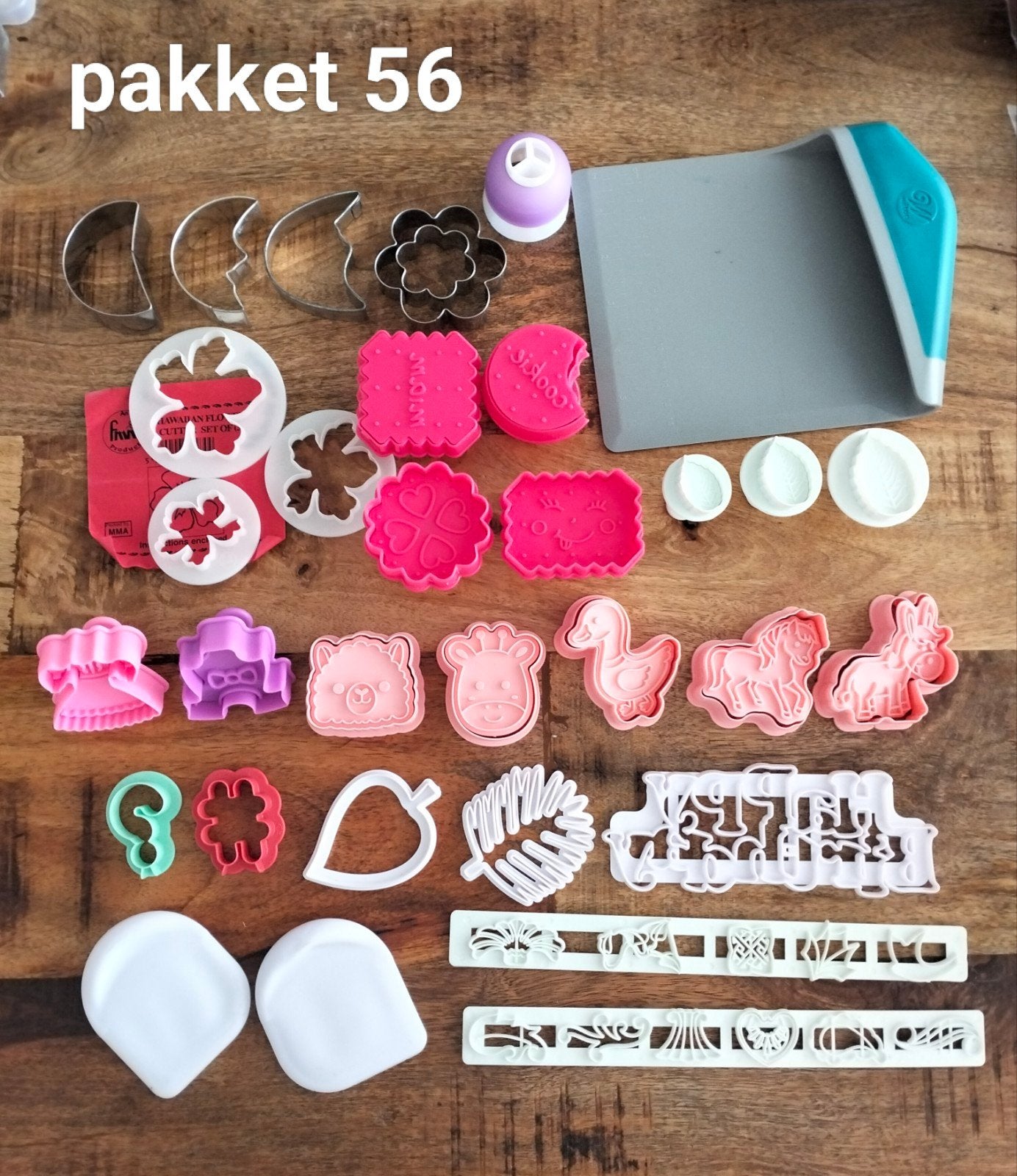 Uitsteker pakket deel 3 - Diverse vormen voor bakplezier, Hobby en Vrije tijd, Taarten en Cupcakes maken, Ophalen of Verzenden