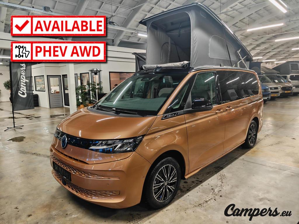 Volkswagen California Beach SPACECAMPER EHYBRID DSG 4MOTION, Caravans en Kamperen, Campers, Automaat, Buscamper of Camperbus, Volkswagen