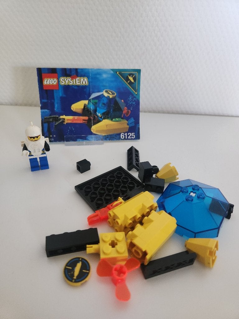 LEGO Sea Sprint 9 - Aquanaut Octopod - 6125, Gebruikt, Lego, Ophalen of Verzenden, Inclusief minifiguren
