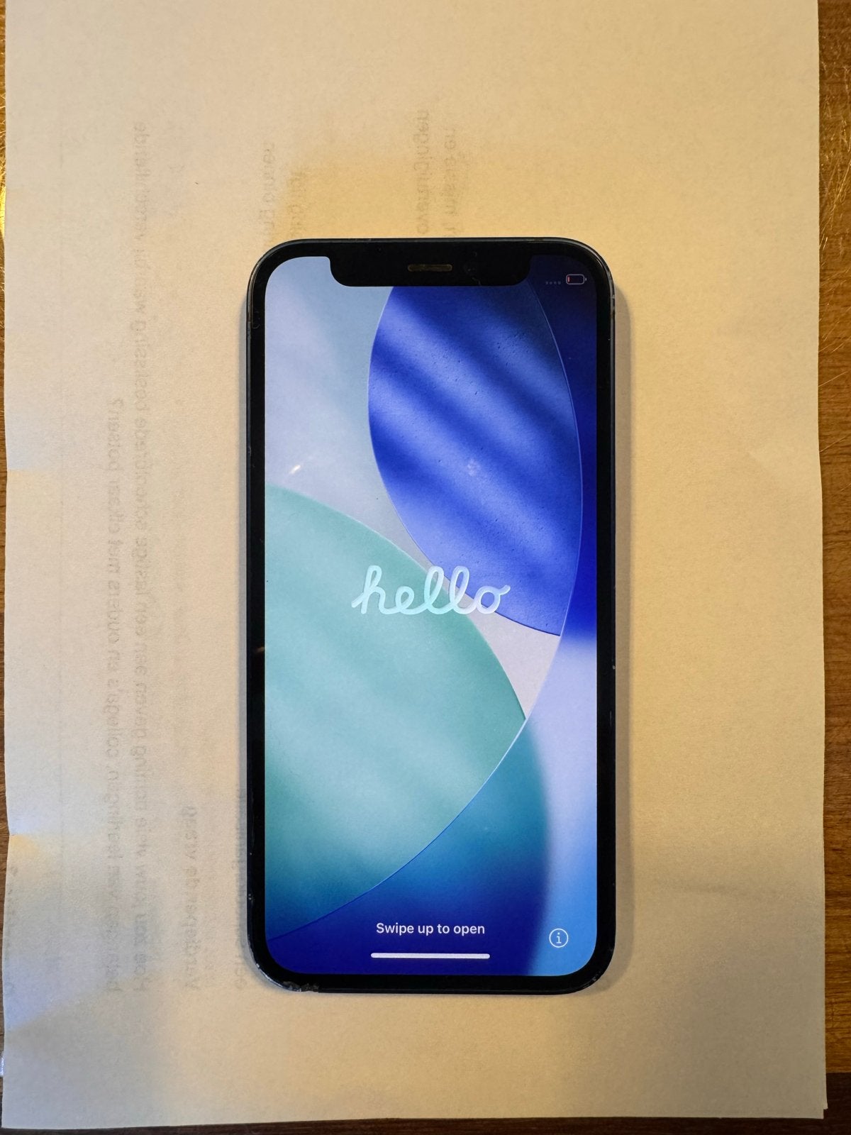 iPhone 12 mini 128 GB Blauw, Ophalen, 128 GB, Zo goed als nieuw, Blauw