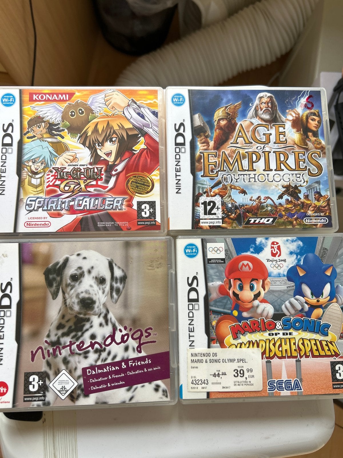 Nintendo DS Gamedoosjes LEEG, Spelcomputers en Games, Online, Gebruikt, Overige genres, 1 speler