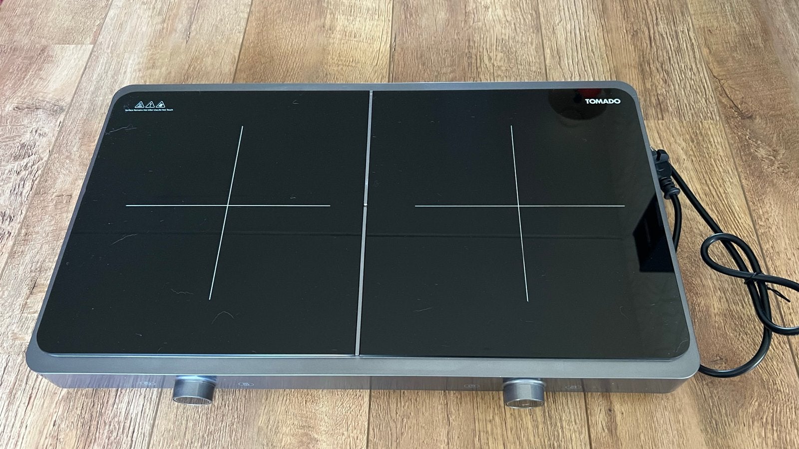 Tomado TIH3501S Inductiekookplaat - 2 kookzones, Ophalen, 3 kookzones of minder, Zo goed als nieuw, Inductie