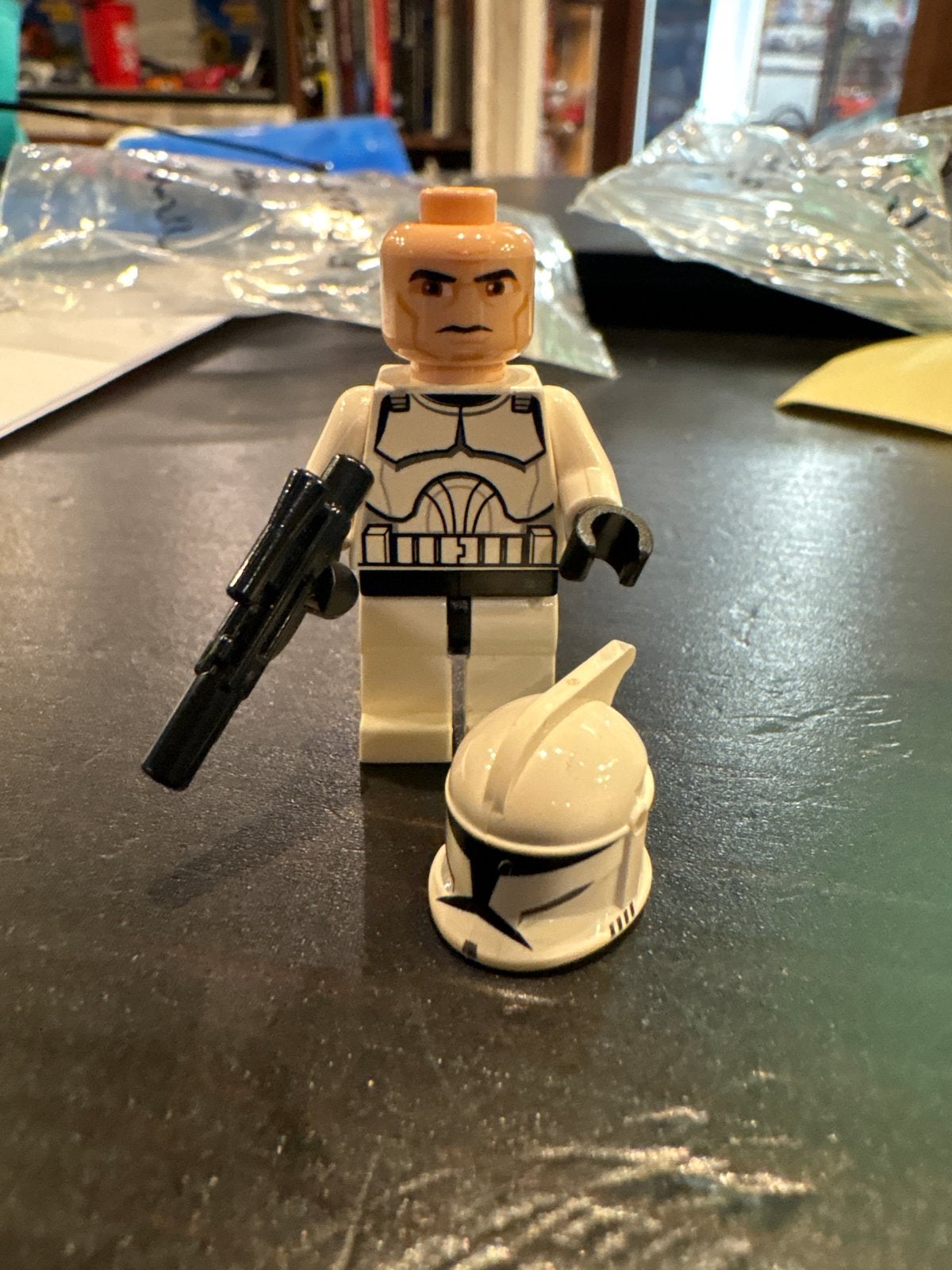 Lego Star Wars SW0201 Clone Trooper Minifiguur, Star Wars, Lego, Ophalen of Verzenden, Zo goed als nieuw