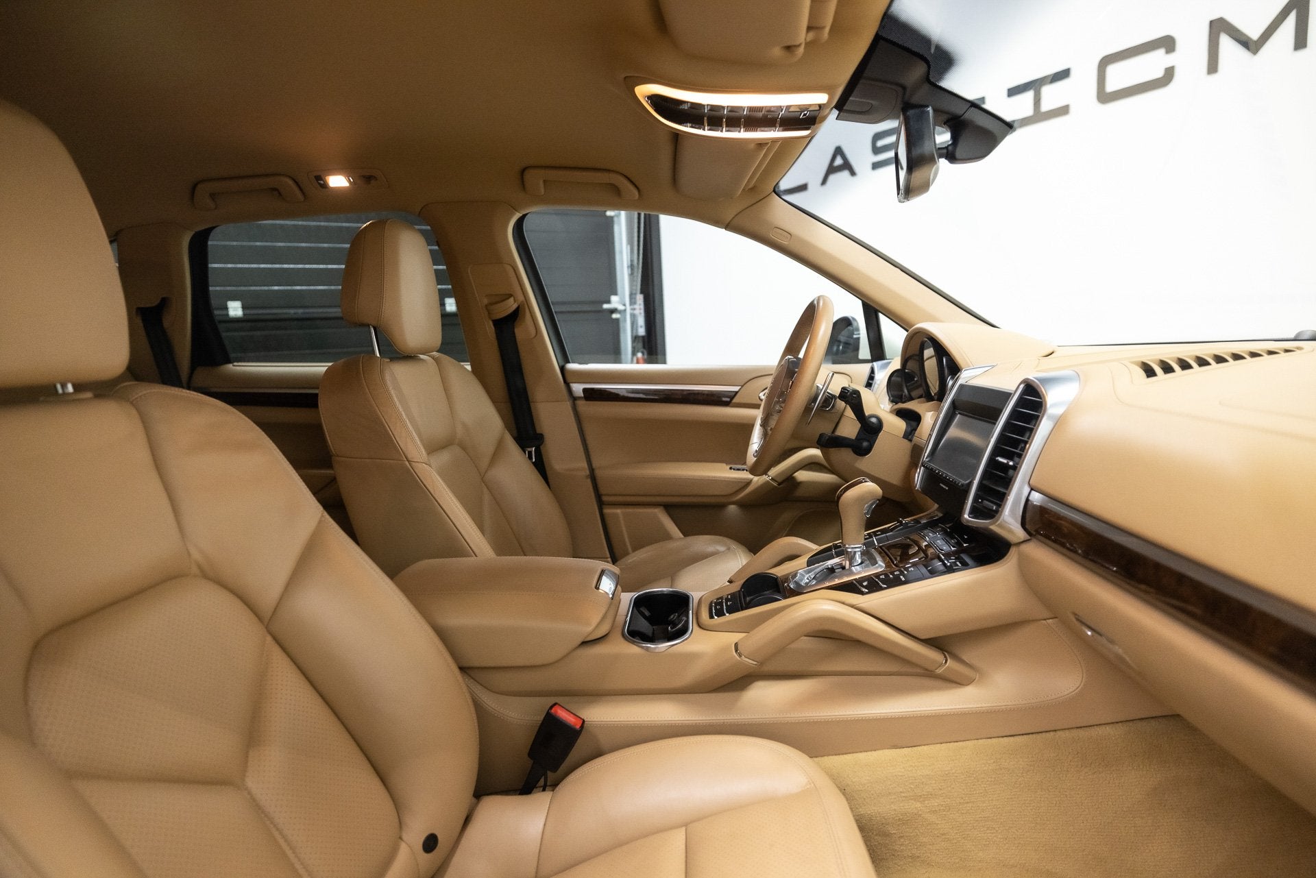 Porsche Cayenne 3.0 S Hybrid Btw auto, Fiscale waarde € 8., Automaat, 2240 kg, Gebruikt, Beige