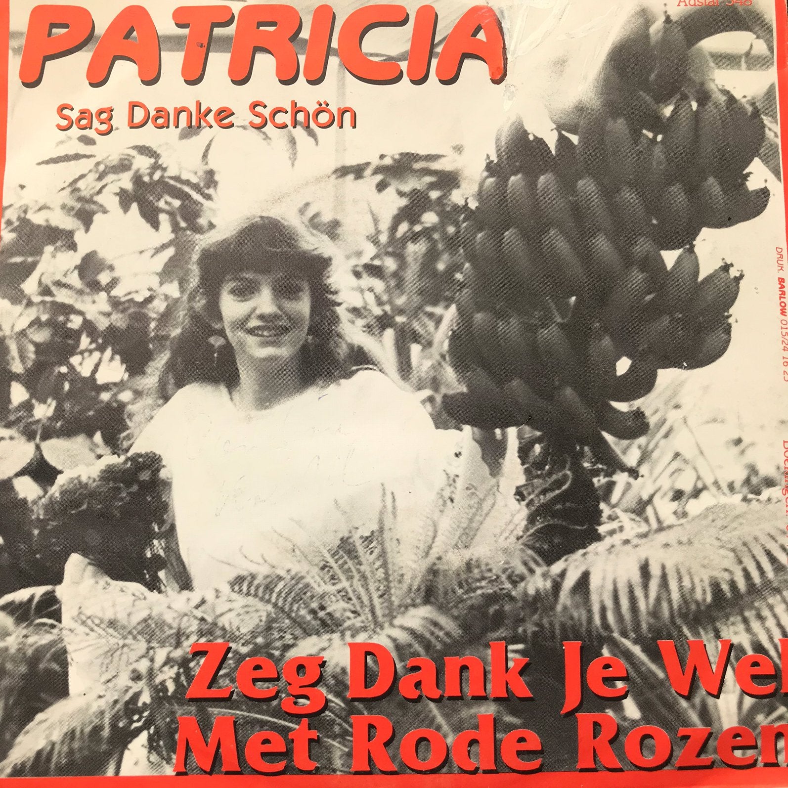 Patricia - Zeg dank je wel met rode rozen, Ophalen of Verzenden, Gebruikt, Nederlandstalig