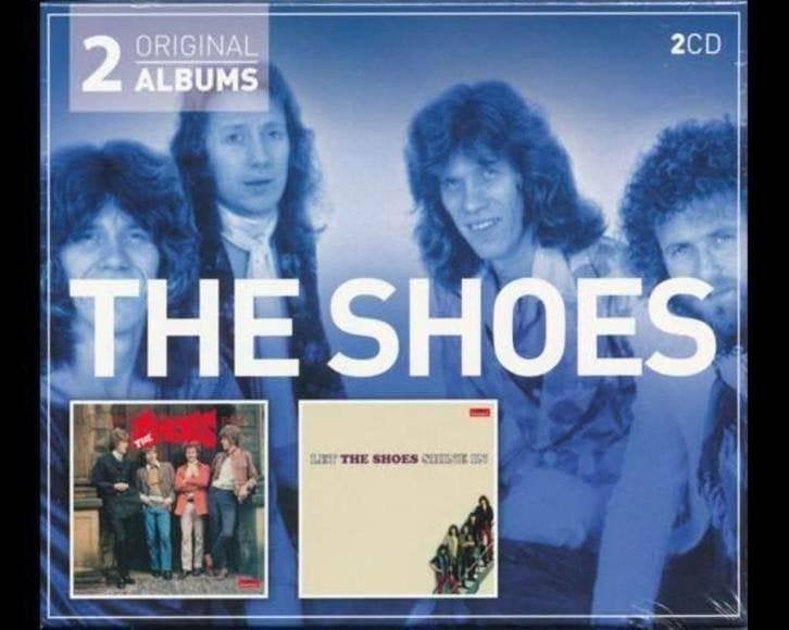2 CD's: The Shoes – Wie The Shoes Past + Let The Shoes Shine, Ophalen of Verzenden, Zo goed als nieuw, Poprock