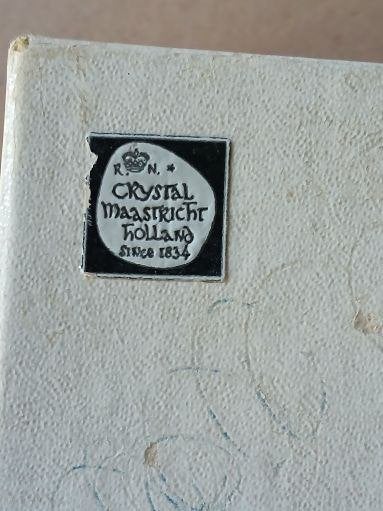 Foto 5 van 2 prachtige Kaarsenkandelaars Crystal Maastricht,(adv.nr.388
