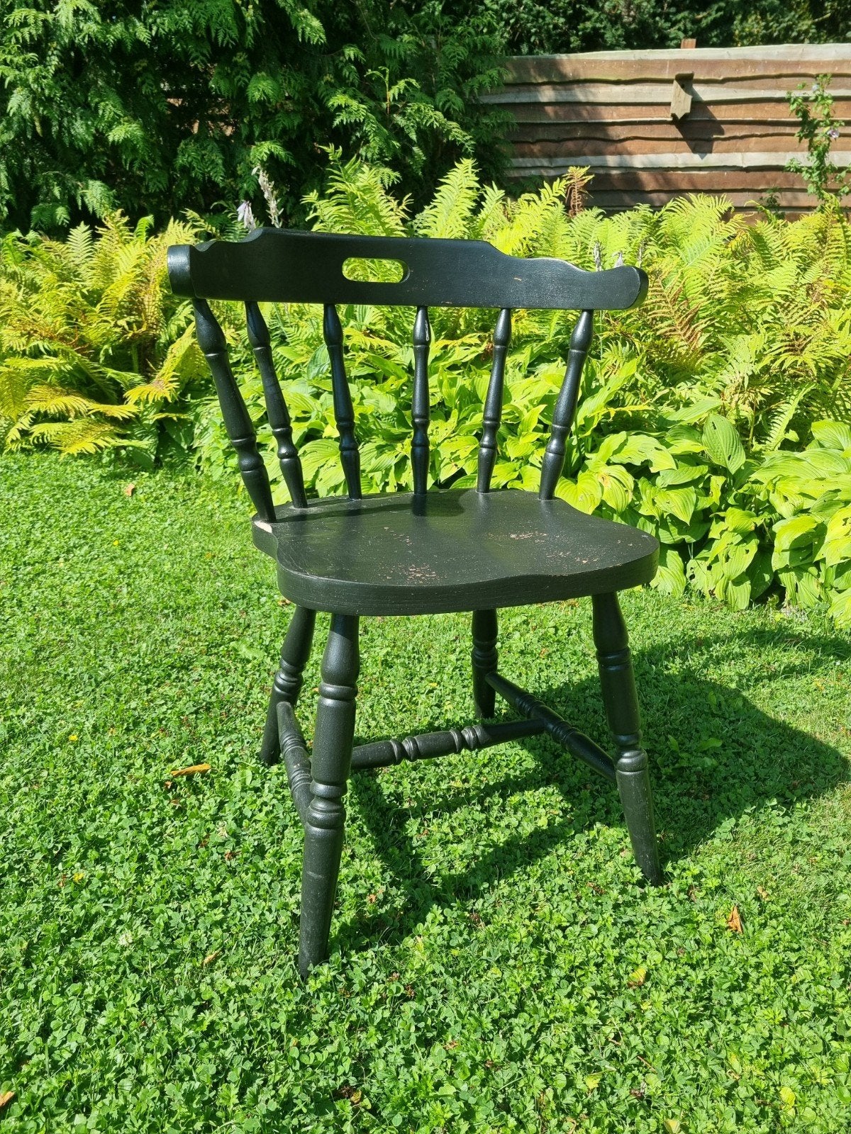 Retro cafestoelen - Zwart - Opknapper, Ophalen, Gebruikt, Zwart, Retro, Café, Landelijk
