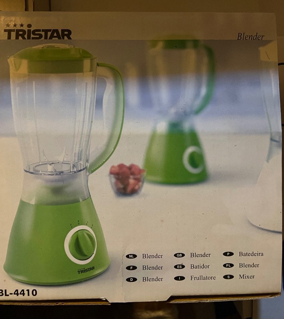 Blender Tristar / lime groen / nieuw in doos, Ophalen, Nieuw, Blender