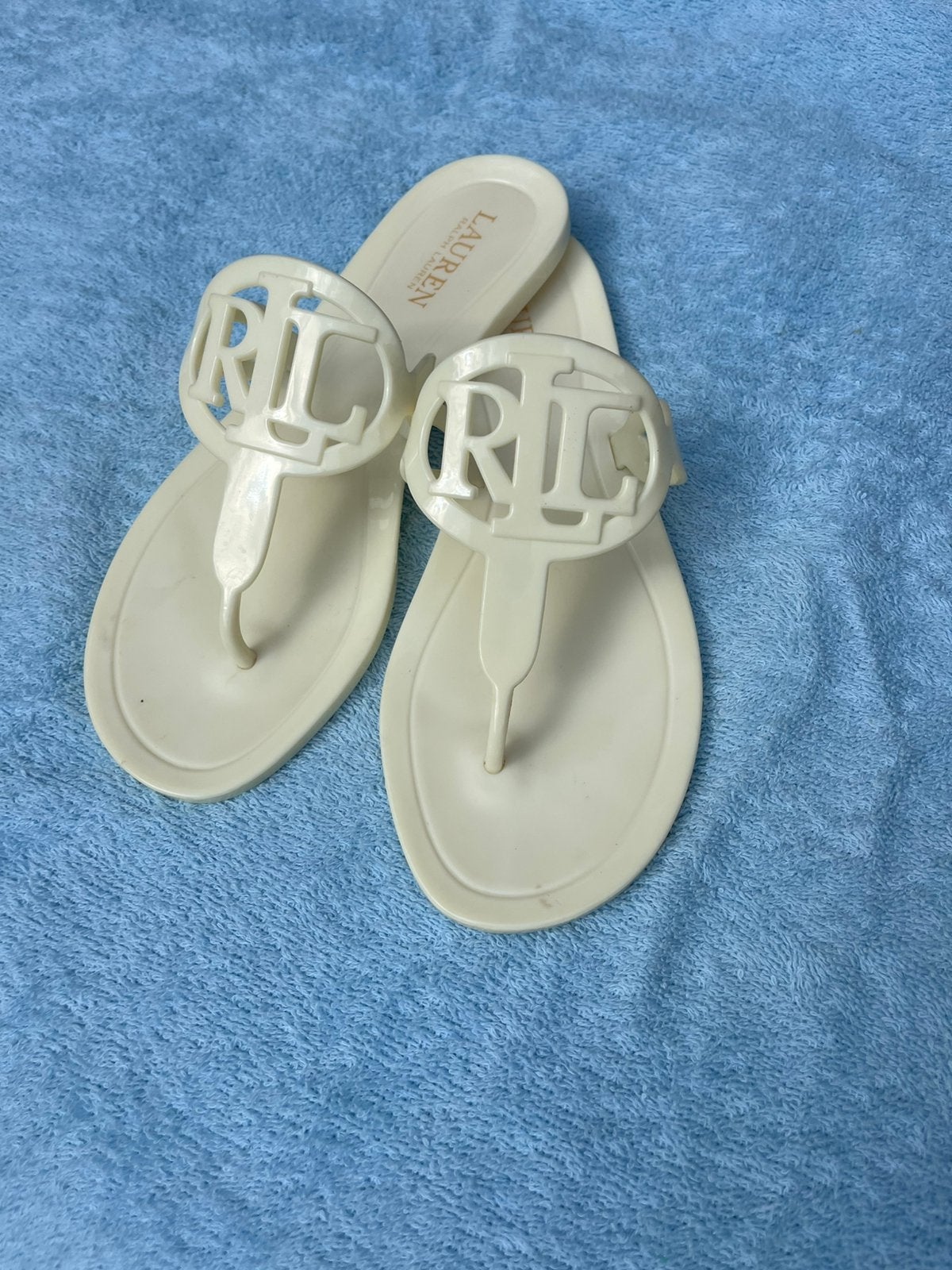 Slippers dames Ralph Lauren 39/40 als nieuw, Ophalen of Verzenden, Zo goed als nieuw