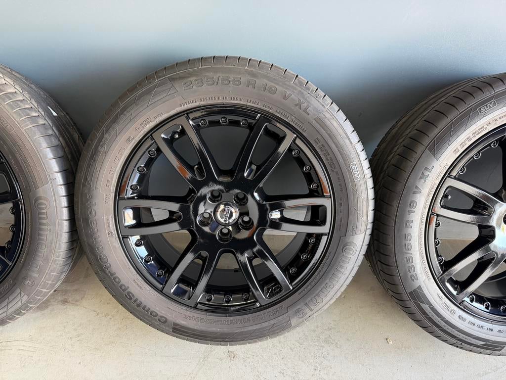 Volvo Xc60 Achilles 19 inch velgen Orig. 5x108 Conti Zomer, Auto-onderdelen, Banden en Velgen, 19 inch, Banden en Velgen, Ophalen of Verzenden