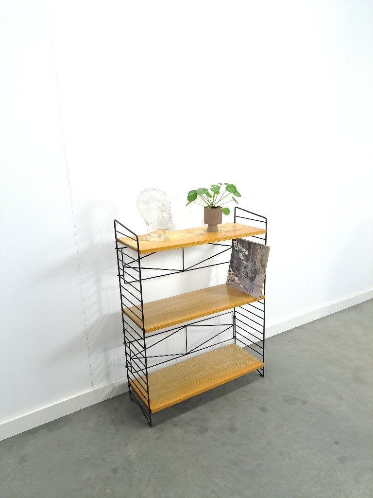 Design Nisse Strinning modulaire LP stellingkast, nr. 1, Ophalen of Verzenden, Gebruikt