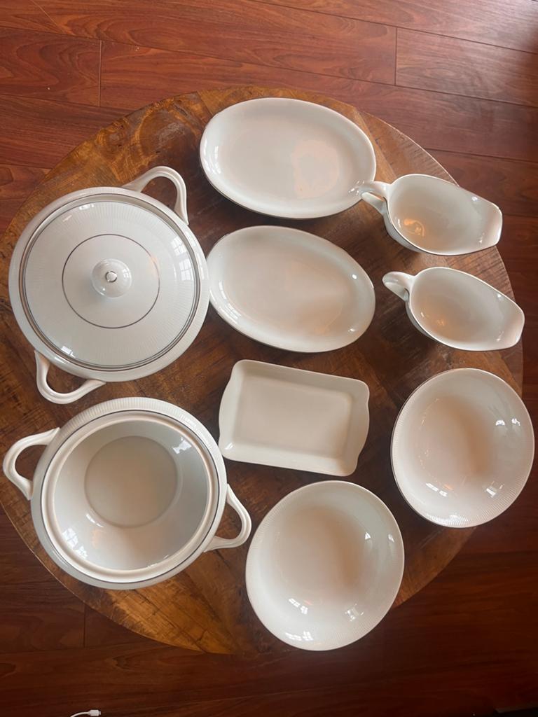 9 delige vintage serviesset Bavaria Arzberg Germany, Ophalen
