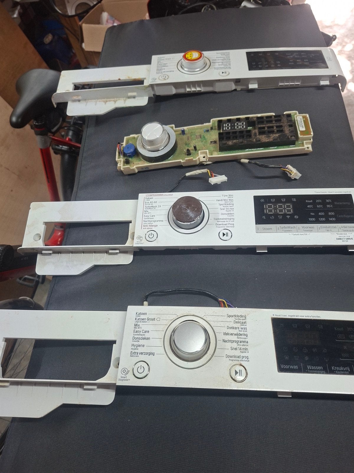 LG WASMACHINE Paneel - Werkend - Diverse Types, Witgoed en Apparatuur, Ophalen of Verzenden, Gebruikt