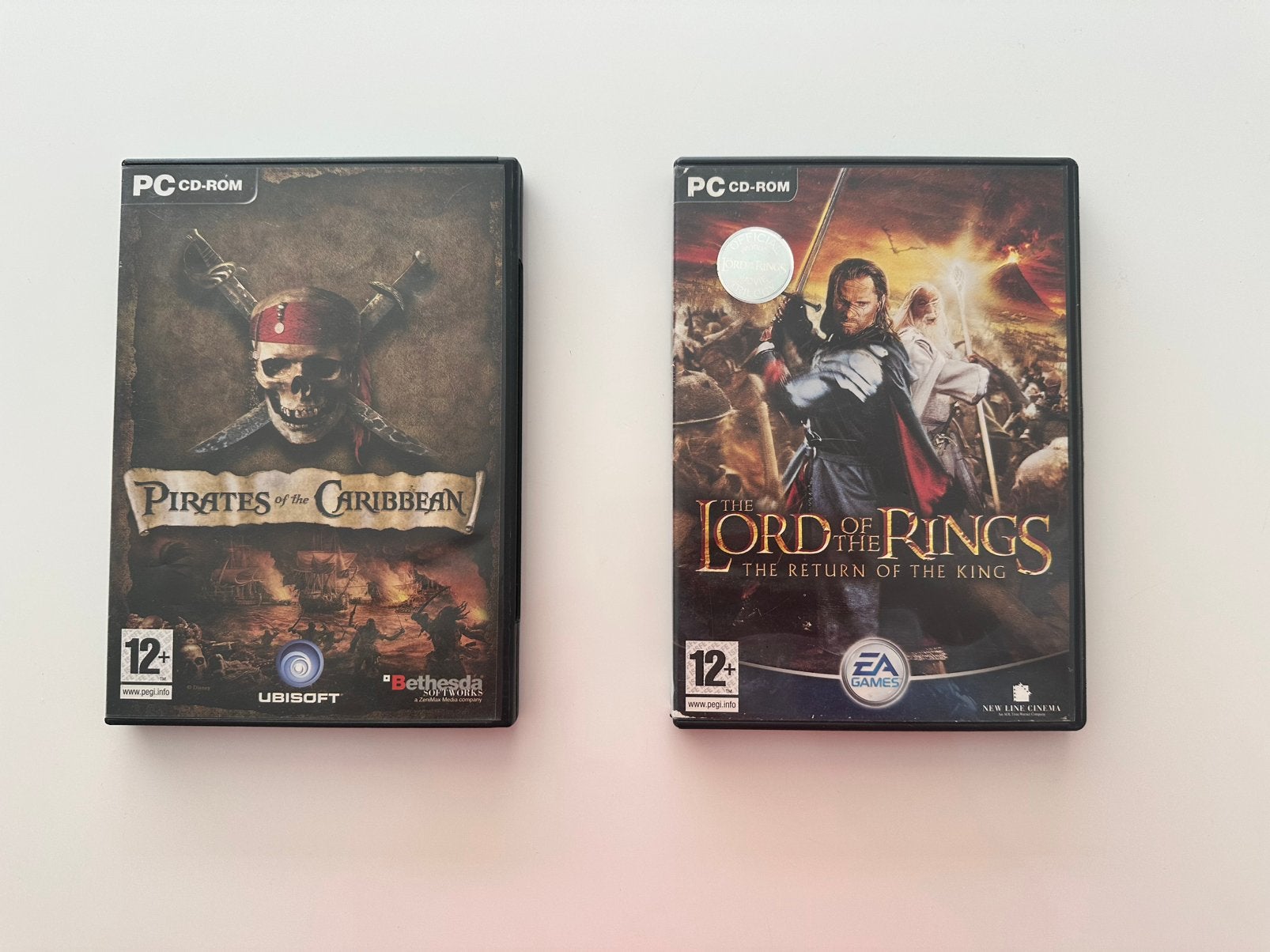 PC CD-ROM Lord Of The Rings & Pirates Of The Caribbean, Spelcomputers en Games, Avontuur en Actie, 1 speler, Eén computer, Ophalen of Verzenden