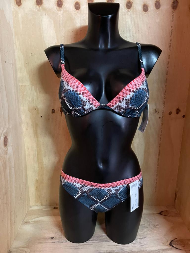 Chantelle bikini PaddedMaat 80b slip 40 Model 69022 en 69032, Verzenden, Zo goed als nieuw, Blauw, Bikini