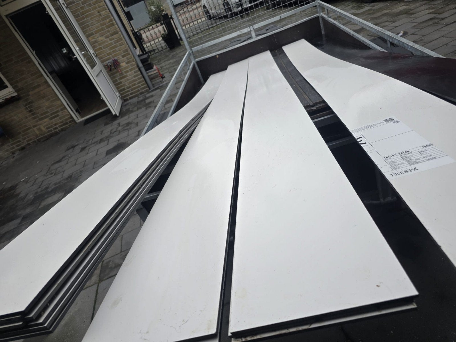 trespa  stroken, Doe-het-zelf en Verbouw, Platen en Panelen, Ophalen, Nieuw, HPL