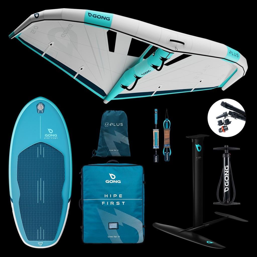 Gong HIPE First Wing Foil Pack 5'5 - Complete Set NIEUW!, Watersport en Boten, Wingsurfen, Ophalen of Verzenden, Nieuw, Wingsurf-hydrofoil
