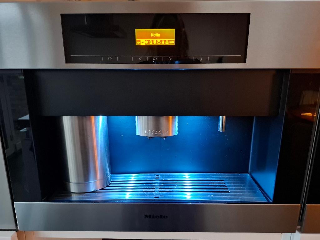 inbouw koffiemachine, Warmhoudlade, Ophalen, Gebruikt, Koffiemachine, Koffiebonen