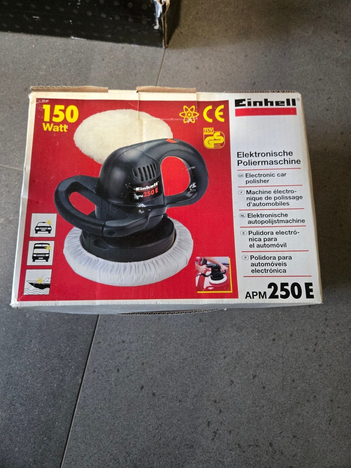 Einhell APM 250 E Elektronische Autopolijstmachine, Ophalen of Verzenden, Nieuw