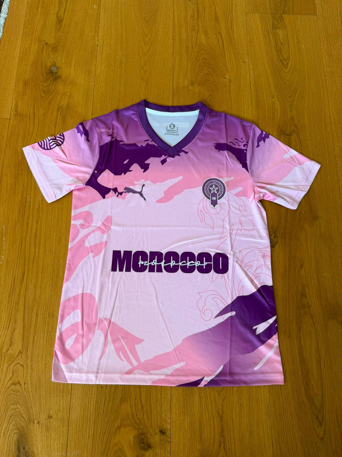Marokko voetbalshirt 2026 Maat S Nieuw, Paars, Nieuw, Ophalen of Verzenden, Voetbal